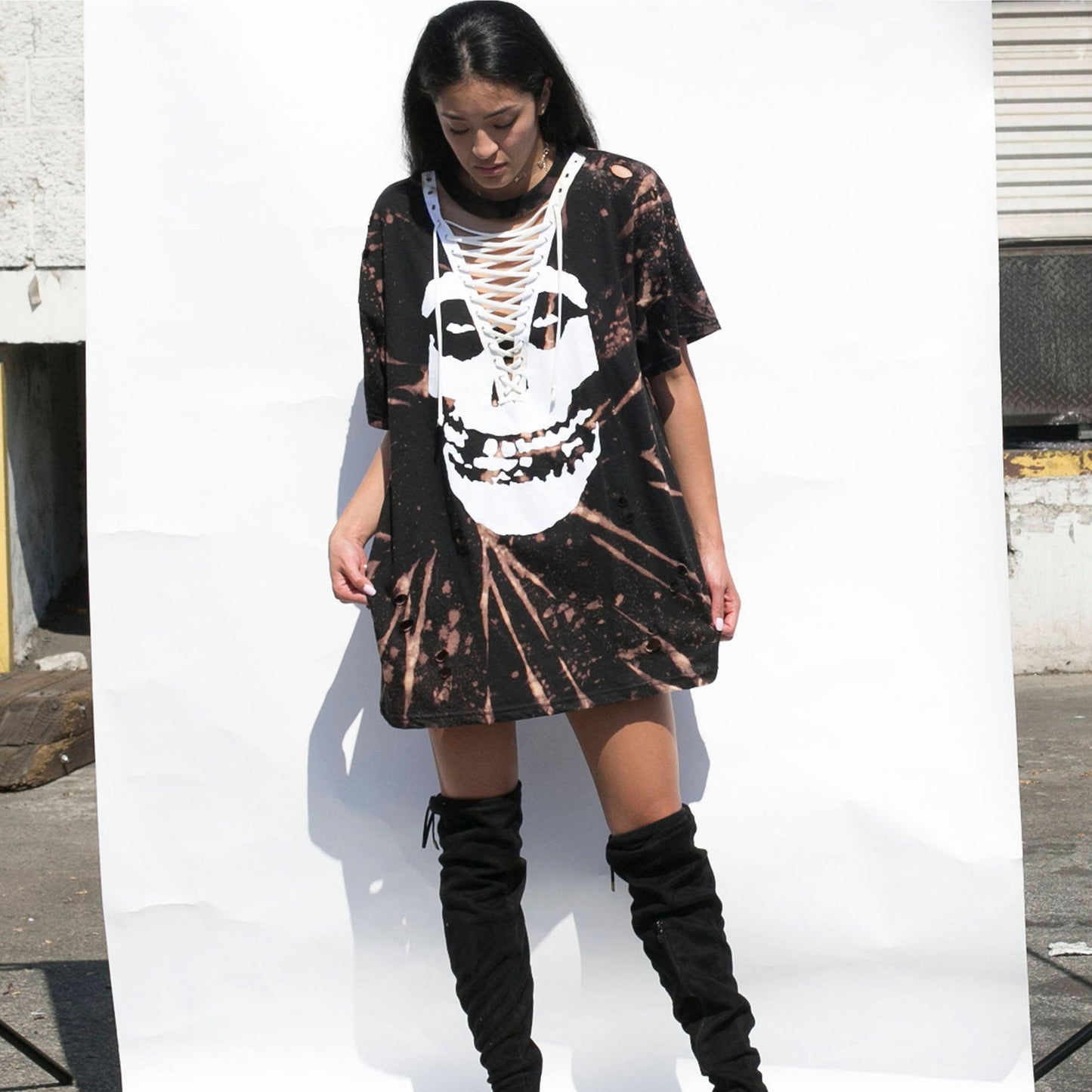 Misfits Oversized Band Tee