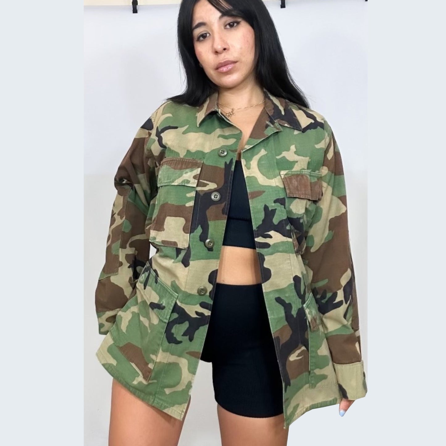 Yeezus Patch Camo Jacket