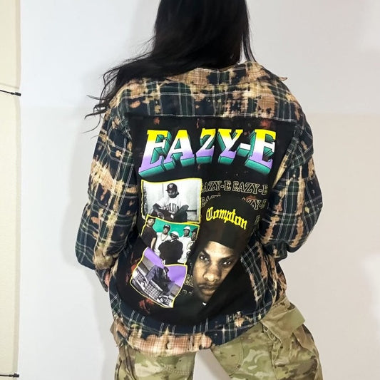90s Eazy-E Patch Flannel