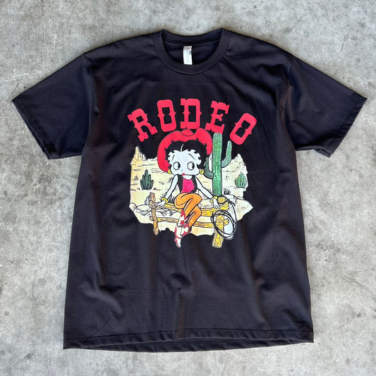 Retro Rodeo Betty Boop Tee