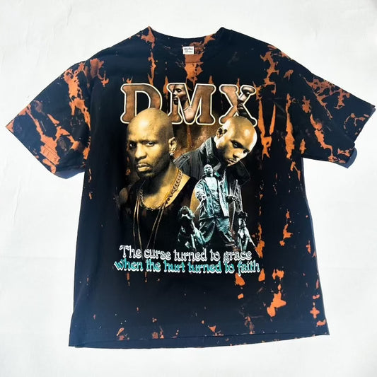 90s Inspired DMX Tie Dye Tee (BROWN)