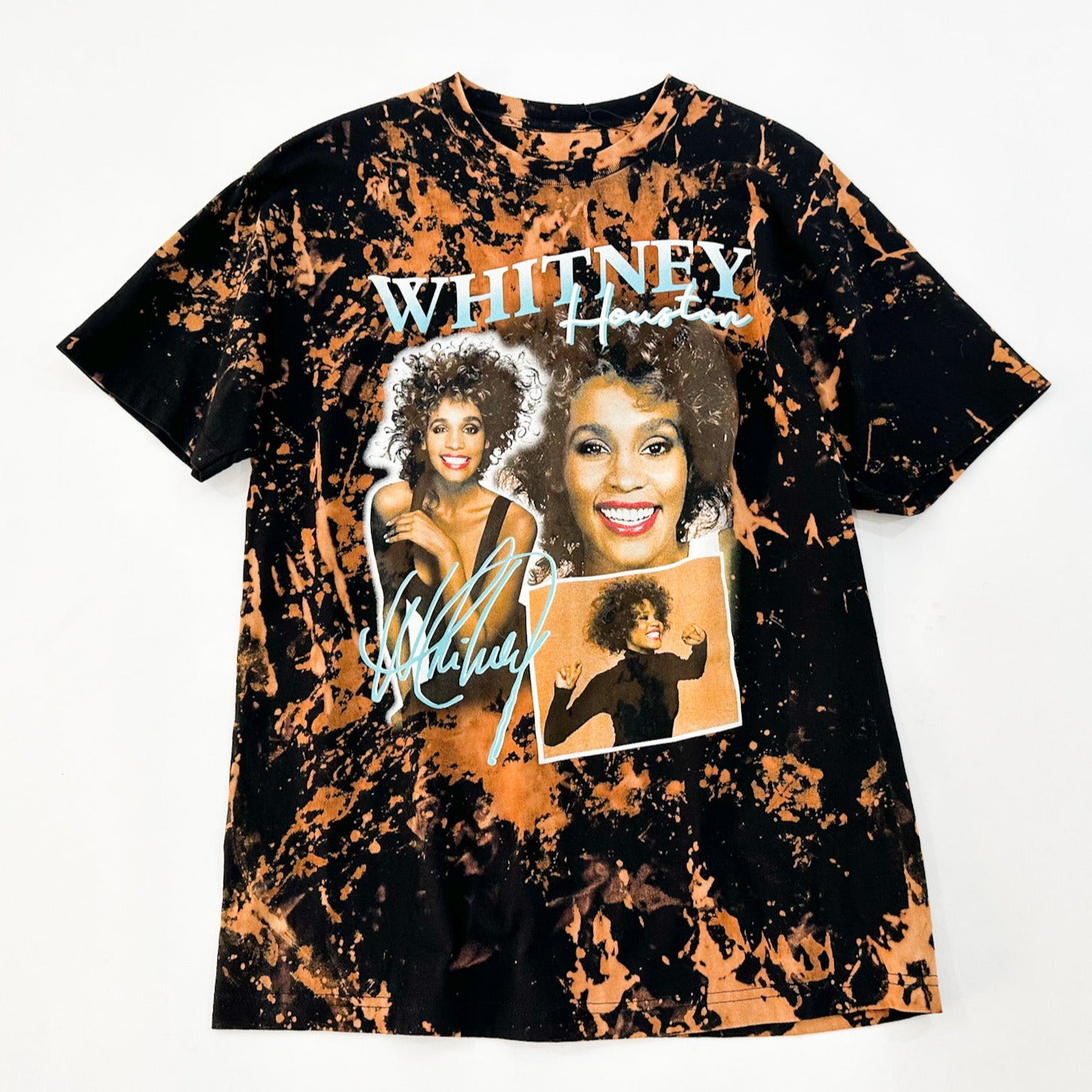 Whitney Houston Tie Dye Tee