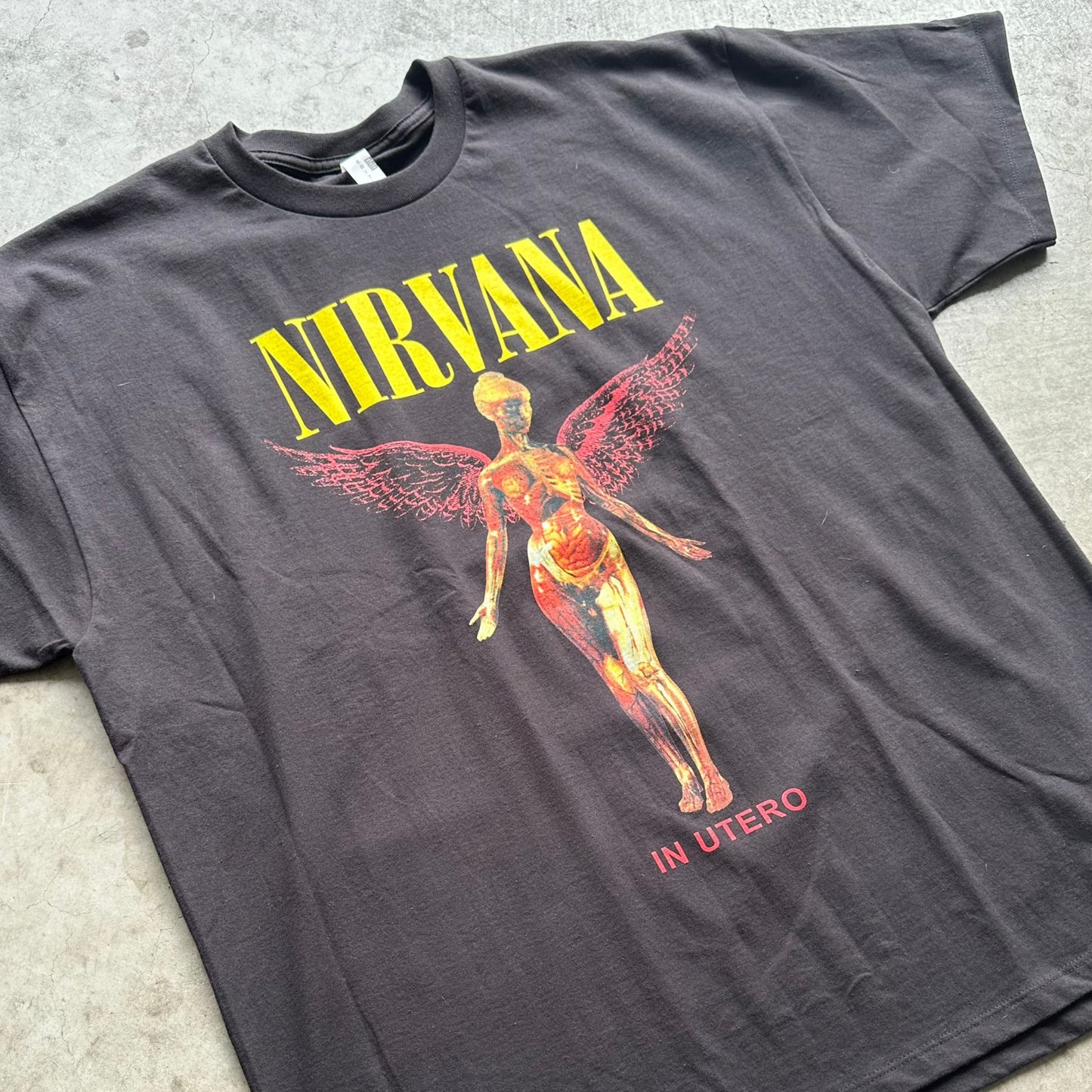 Nirvana Angel Band tee