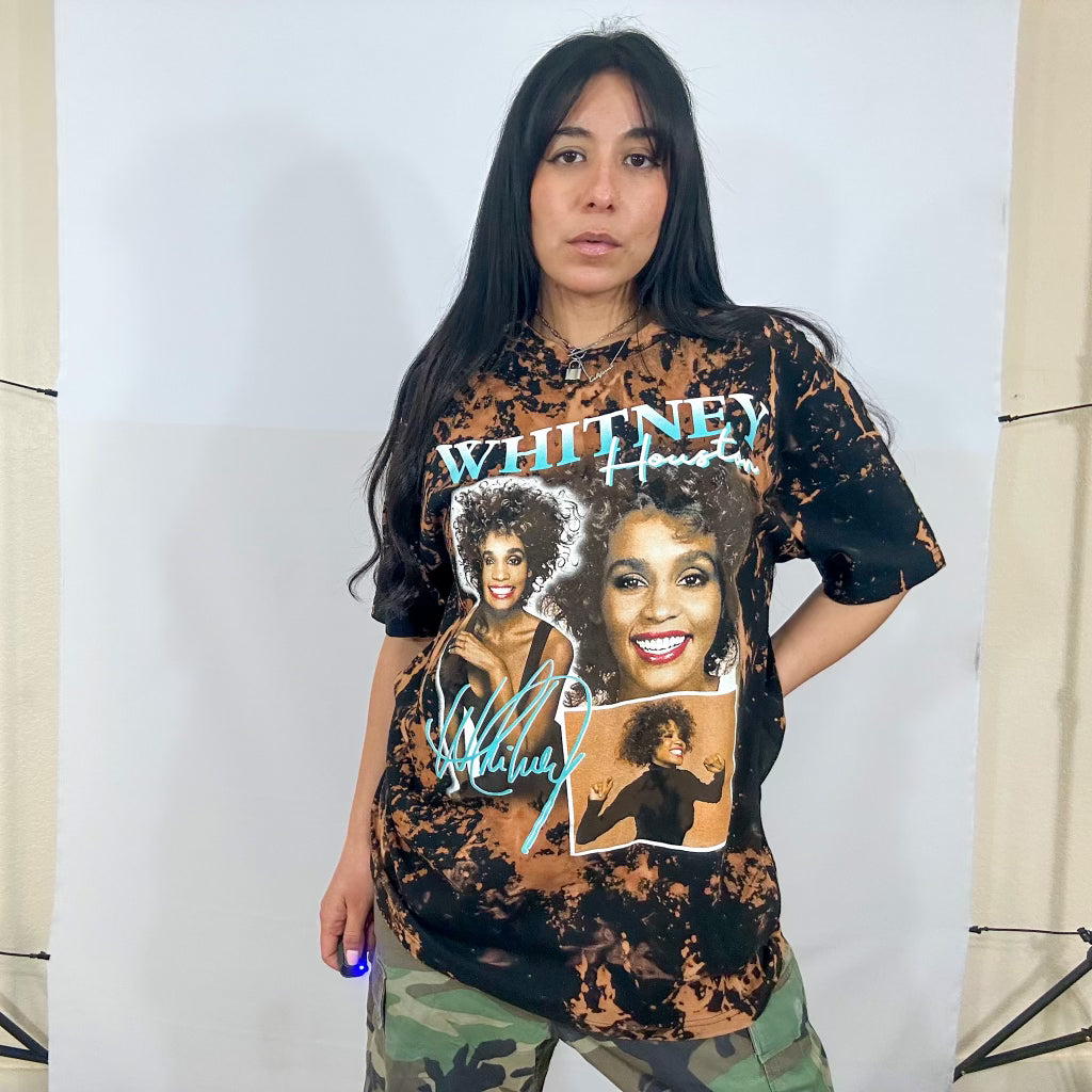 Whitney Houston Tie Dye Tee