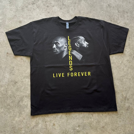 Kobe & Nipsey Basketball Tee