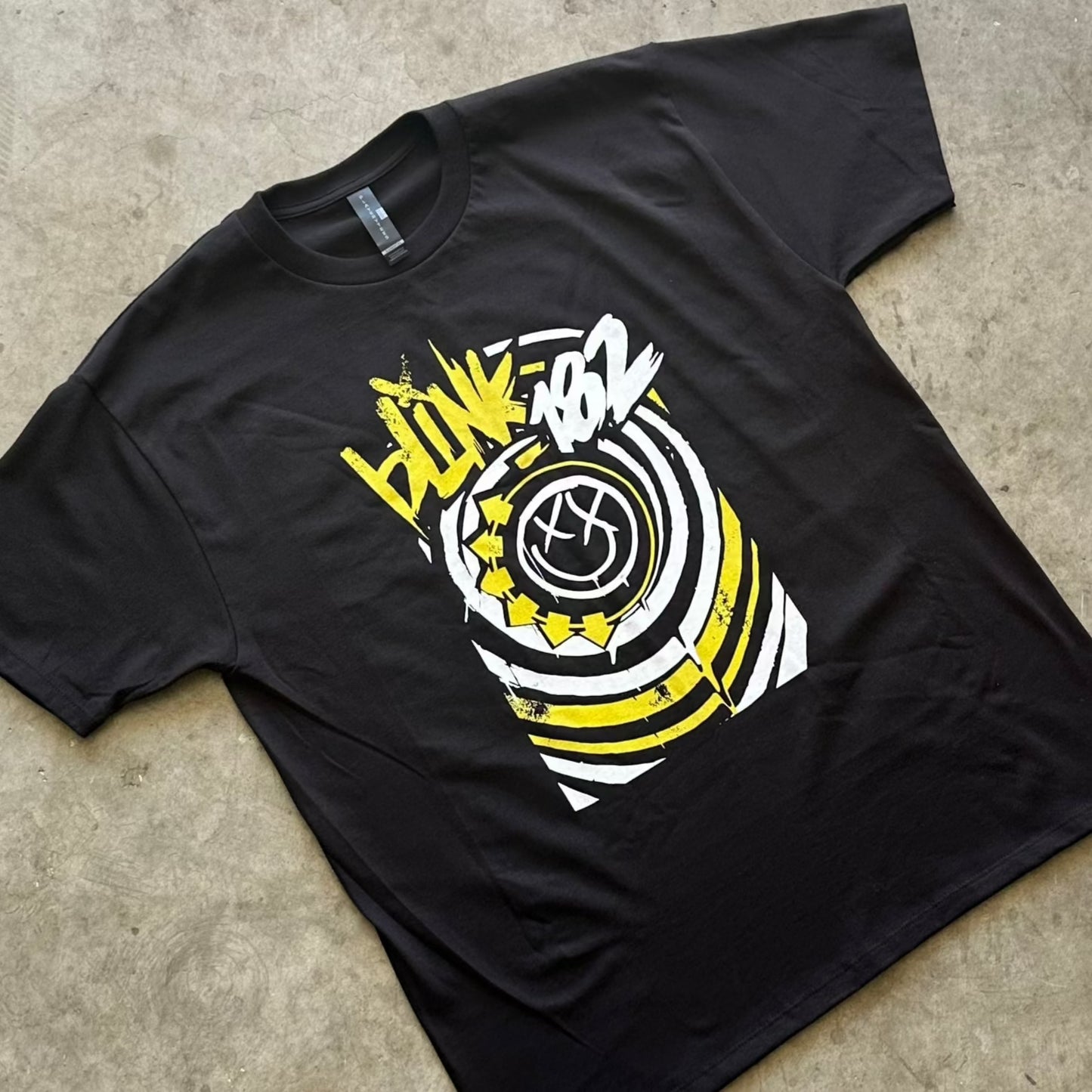 Blink 182 Band Tee (Yellow)