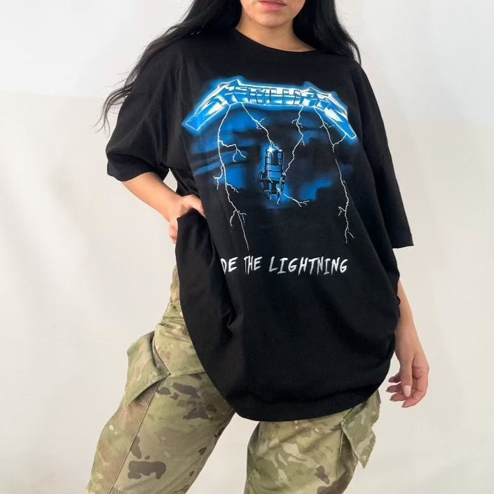 Retro Metallica Band Tee