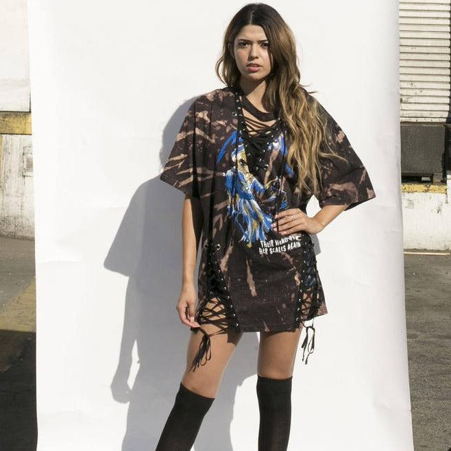 Metallica oversized clearance t shirt dress