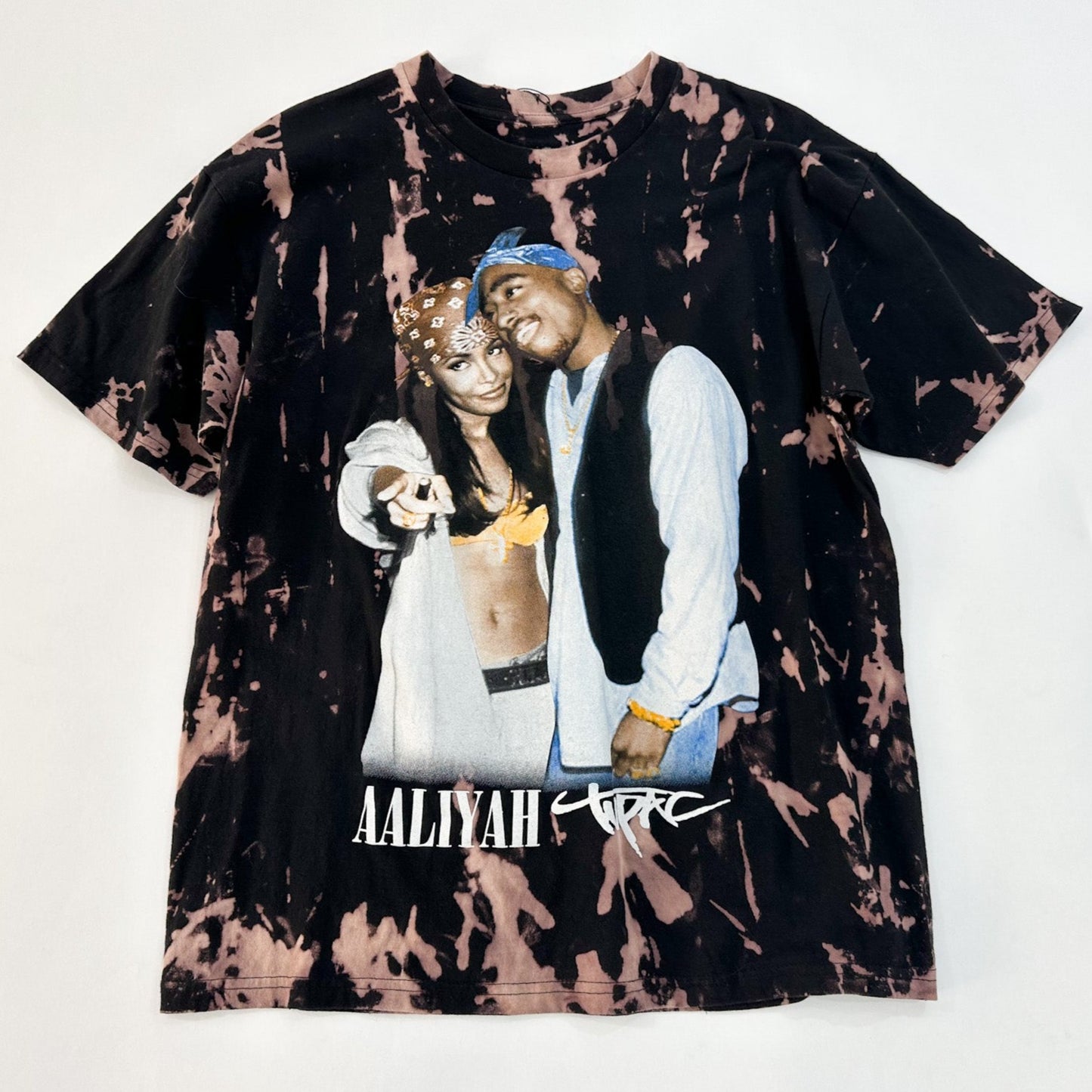 Tupac & Aaliyah Tie Dye Tee