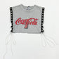 Coca Cola Lace up Crop Tank